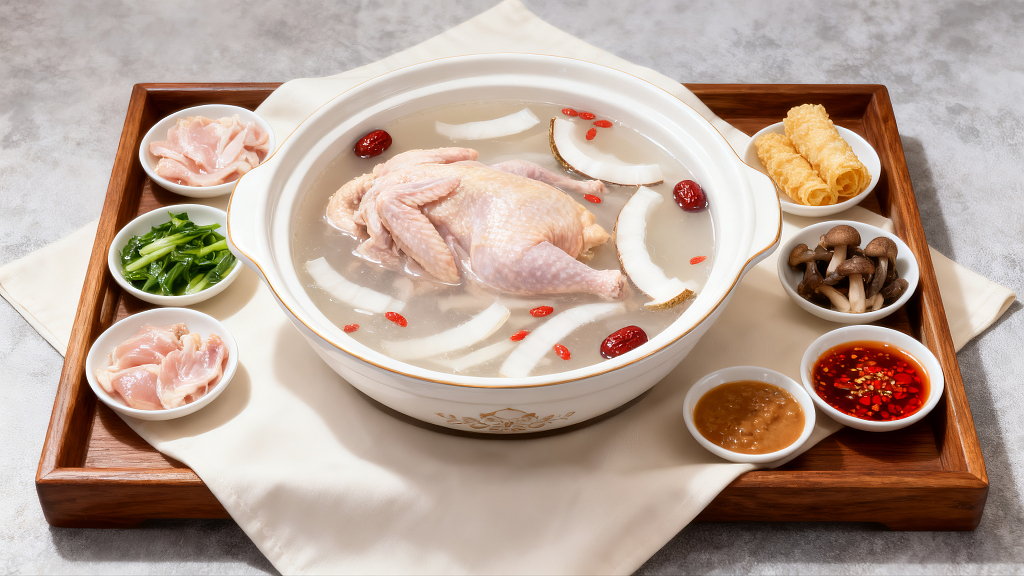 海南椰子鸡椰子鸡火锅