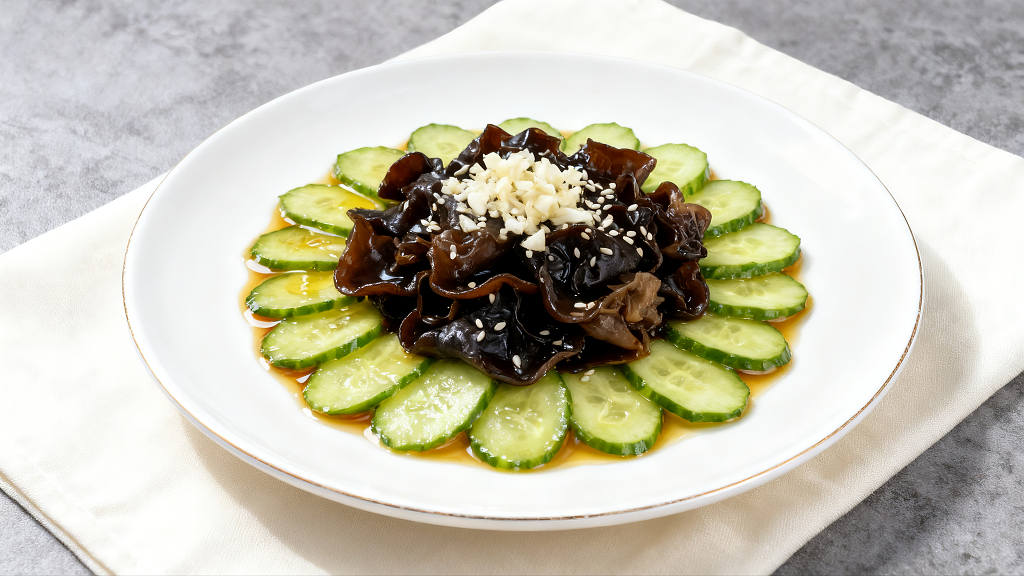 国宴级山西老陈醋拌凉菜山西老陈醋拌菜瓜拌木耳