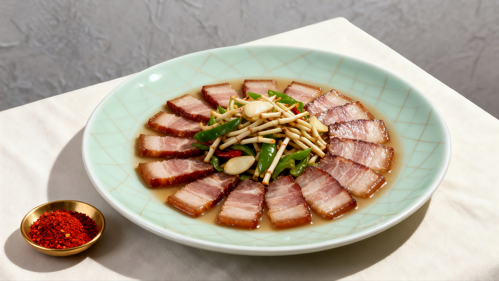 国宴级贵州折耳根拌腊肉贵州折耳根拌腊肉折耳根拌腊肉