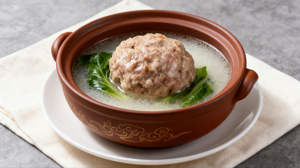 国宴级清炖狮子头清炖狮子头