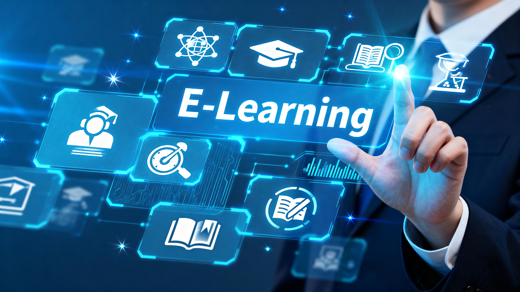 在线学习电子学习数字化学习网络教育远程学习线上教育科技教育