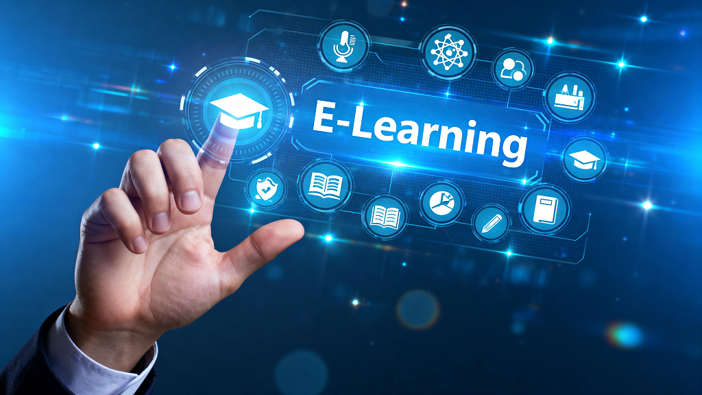 在线学习电子学习数字化学习网络教育远程学习线上教育科技教育