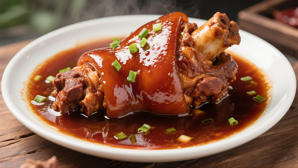 红烧蹄髈酱烧蹄髈卤蹄髈蹄髈猪肘子红烧肘子