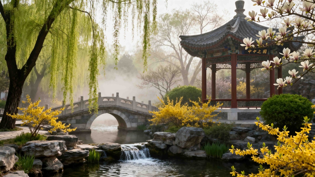 谐趣园园林摄影平拍角度