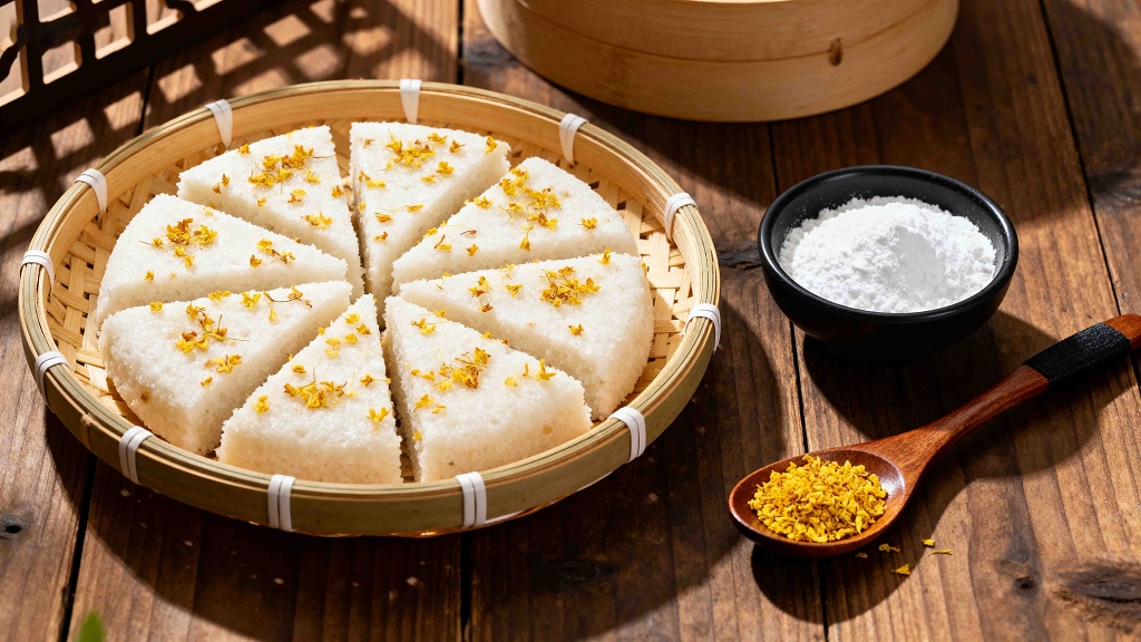 桂花糕美食静物摄影美食美味