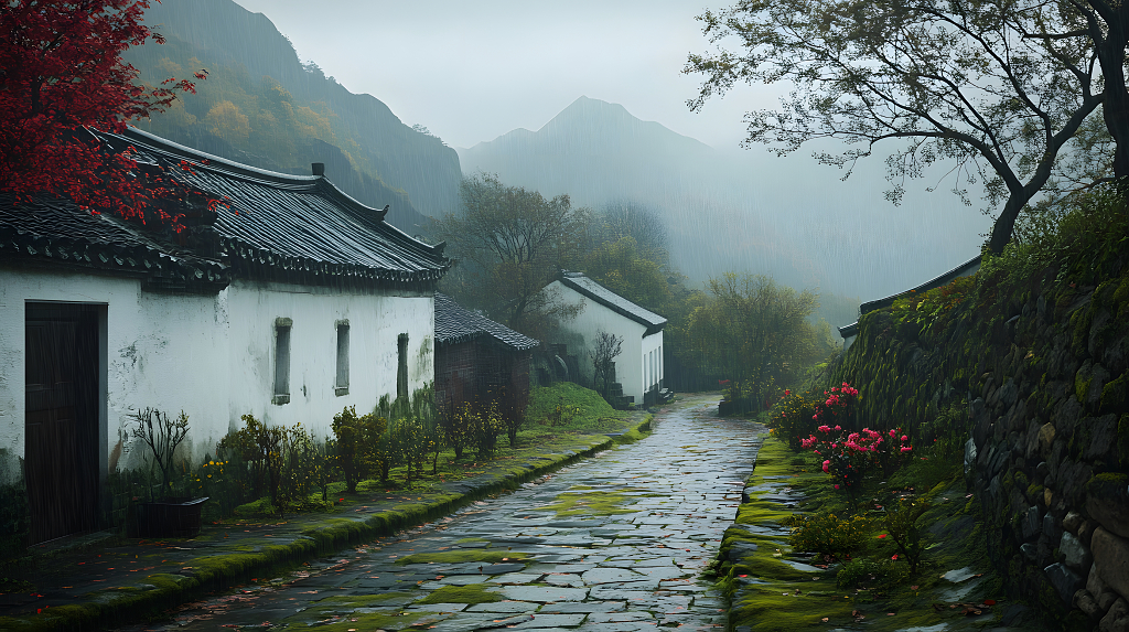 古建筑与自然景观