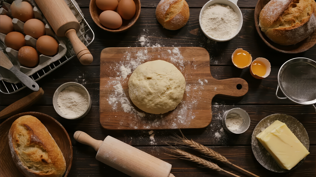 中秋国庆节在家烘焙面点的温馨生活