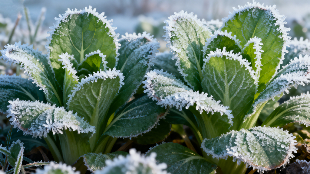 霜花青菜高清