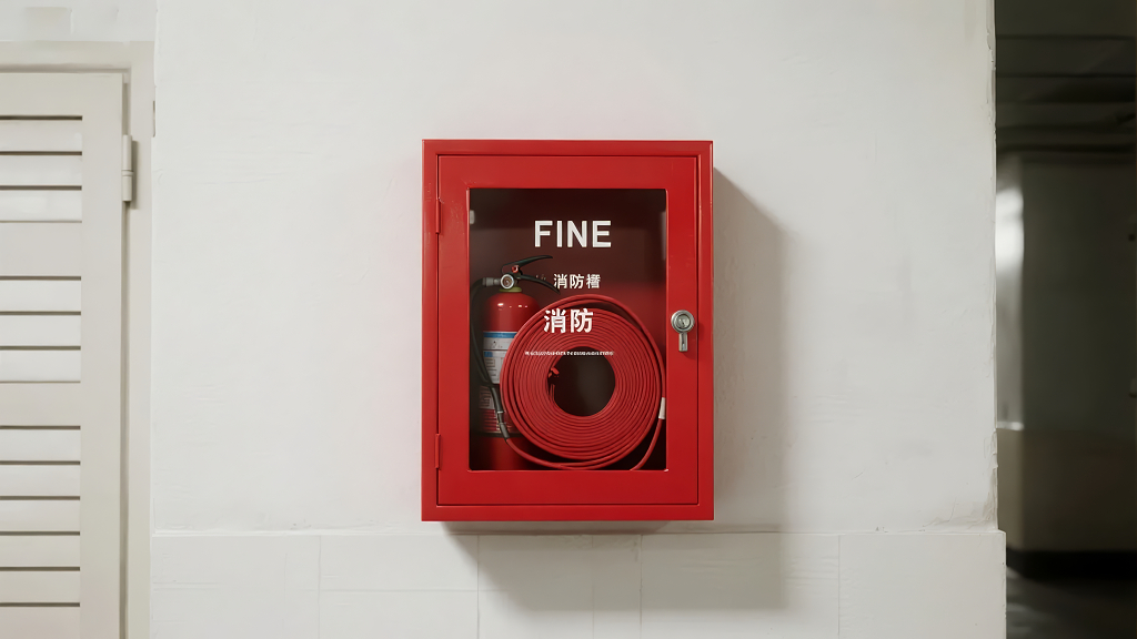 国庆节假期商场公共场所的消防栓设备