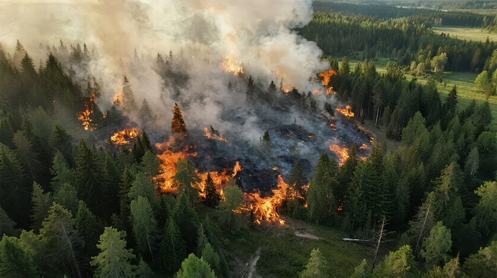 2025年秋冬季节需警惕的森林火灾安全
