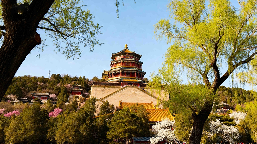 颐和园佛香阁建筑摄影