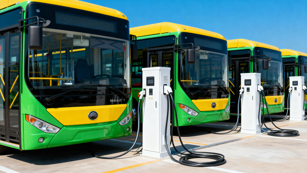 电动公交新能源公交公交充电充电桩电动巴士新能源巴士公交充电站