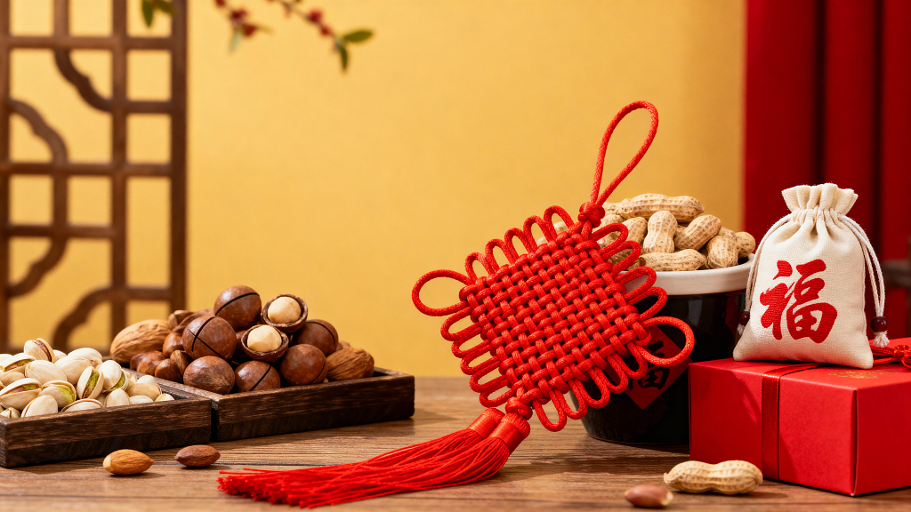 中国结年货坚果福袋春节新年新春过年年味传统装饰新年装饰春节