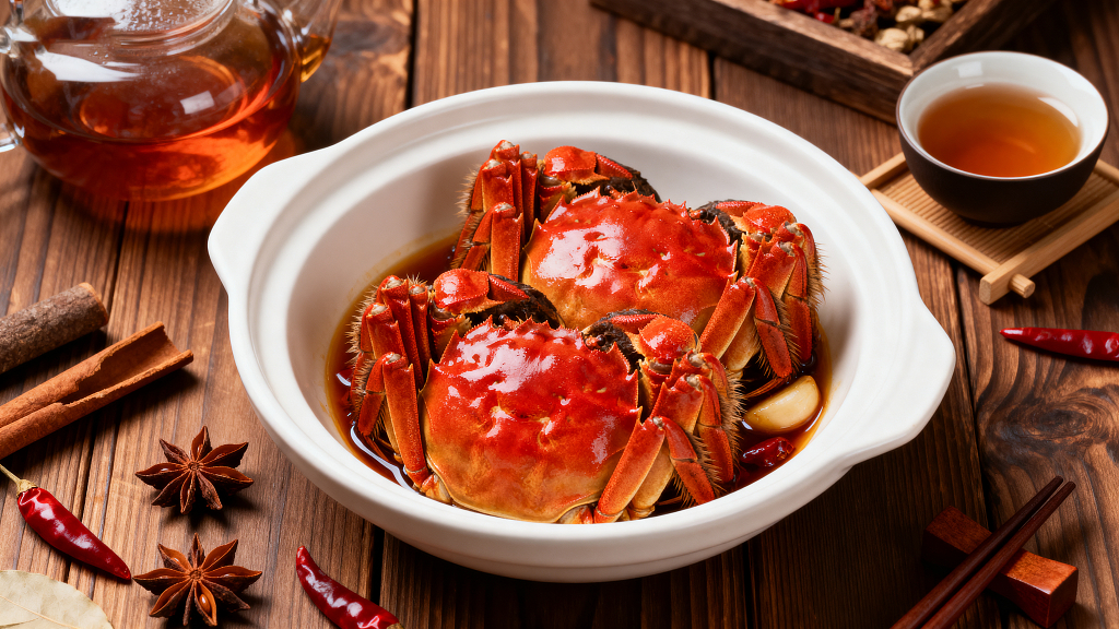 大闸蟹美食美味