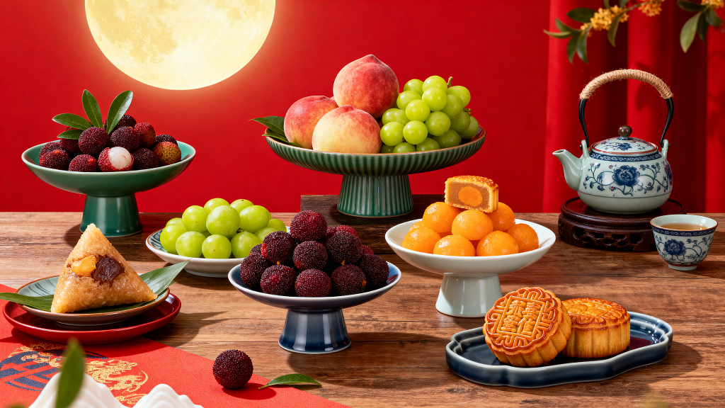 中式茶点美食美味