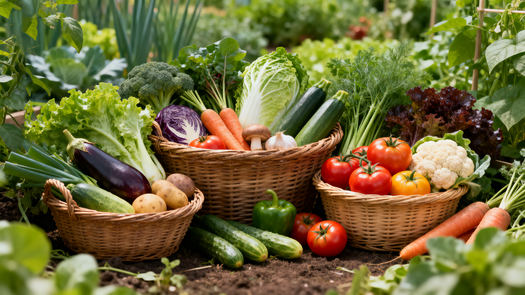 有机蔬菜美食美味生菜