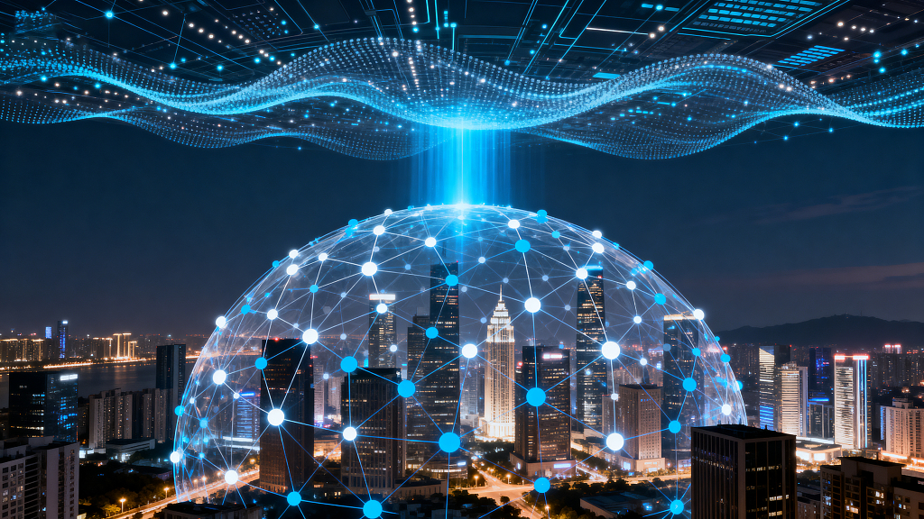 科技城市未来城市智慧城市