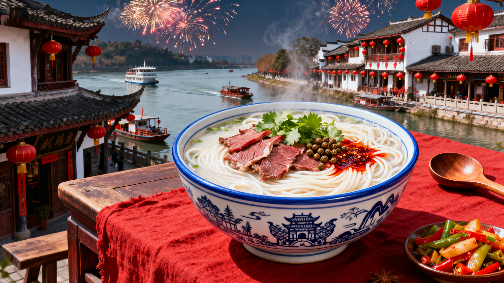 南充顺庆羊肉粉顺庆羊肉粉美食美味