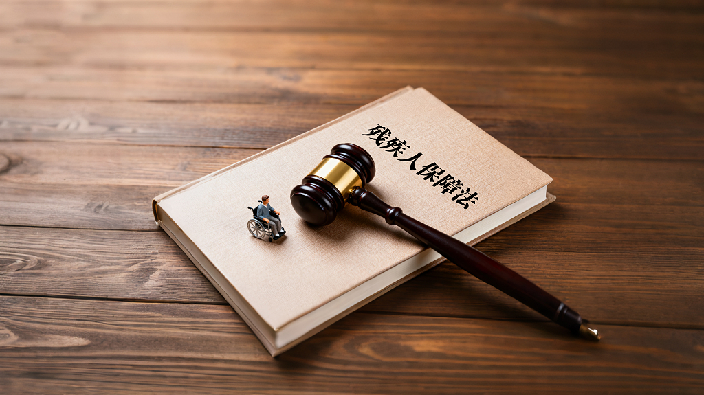 残疾人权益的法律保障权益保护设计素材平面设计法律海报