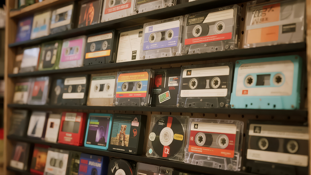 2025年末回顾8090年代的怀旧磁带墙