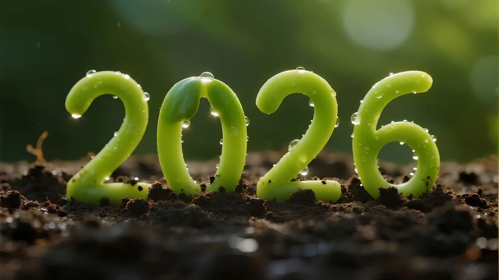 2026新年万物生长寓意希望与新开始