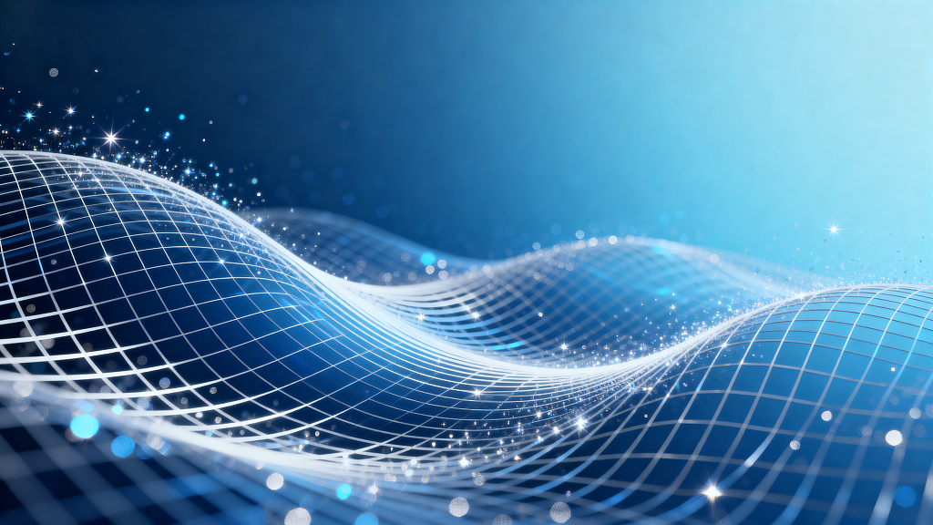 蓝色到浅蓝渐变背景