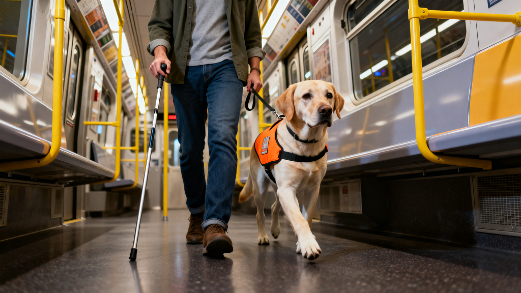 公益主题盲人节