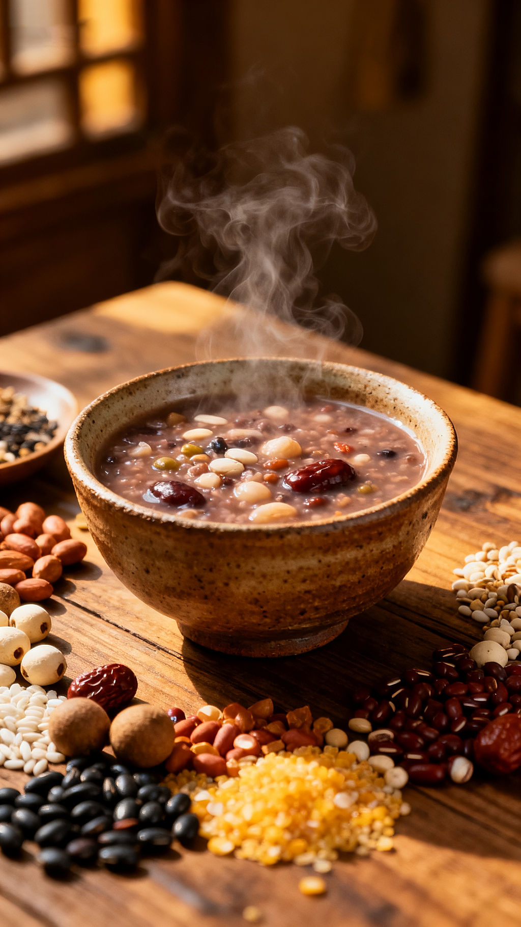 一碗美味的腊八粥传统美食传统粥品