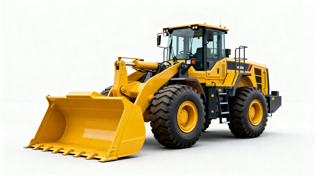 装载机黄色装载机工程装载机铲车工程铲车重型机械工程机械建筑