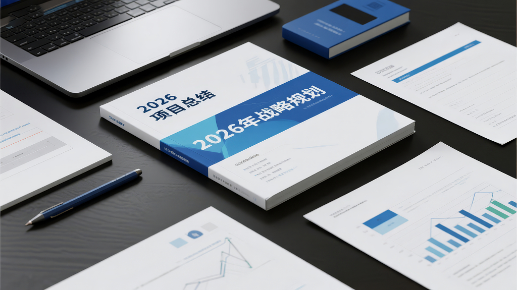 2026年战略规划的商务办公背景