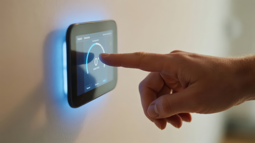 房地产智能家居的科技便捷生活背景