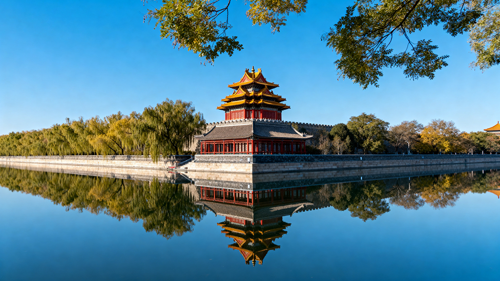 故宫角楼美景北京景点