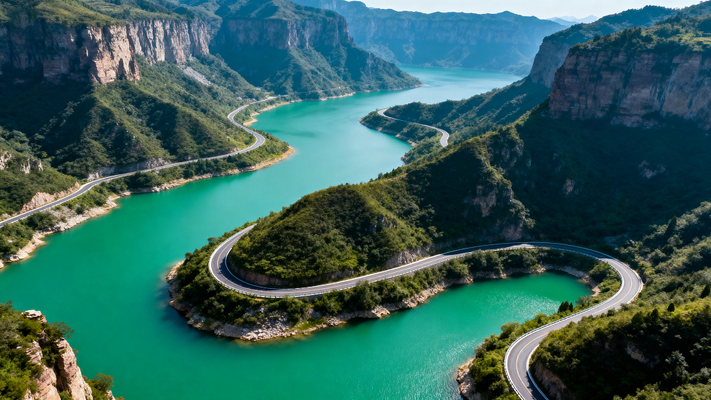 山水公路自然景观