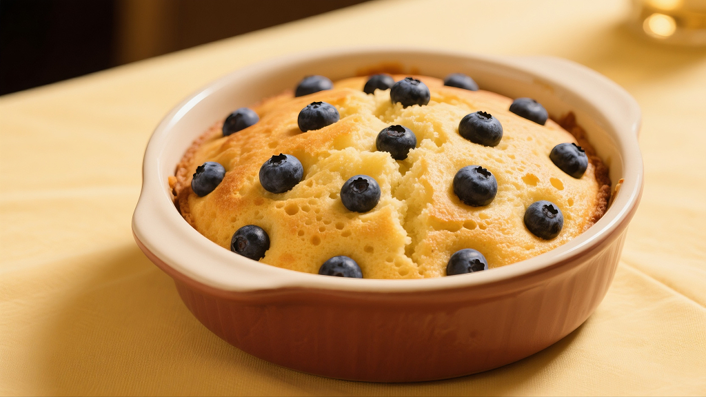 美味的蓝莓松饼美食美味