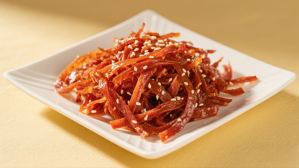 美食美味灯影牛肉丝