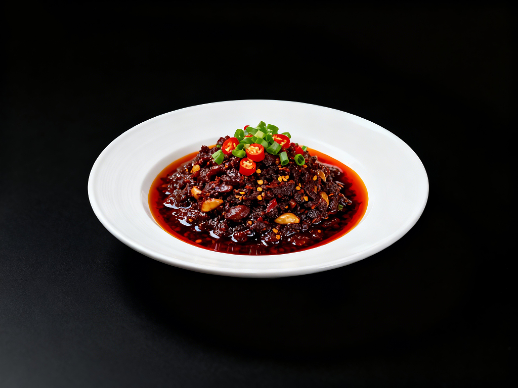 香辣豆瓣酱辣酱豆豉酱图片