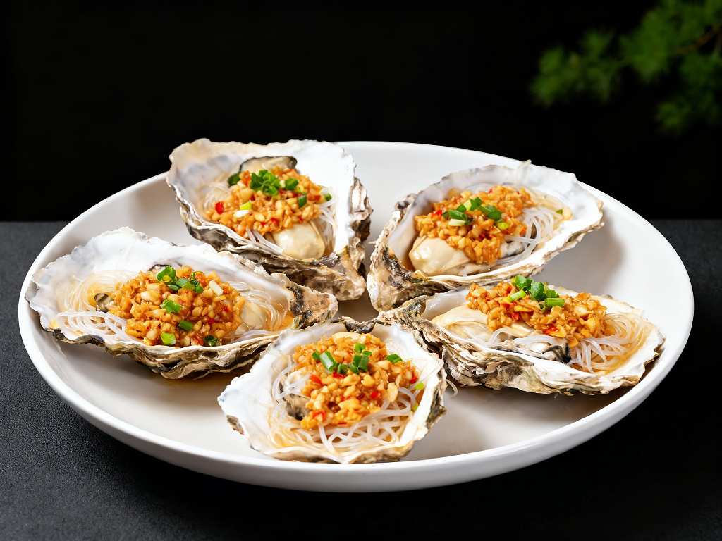 香辣蒜蓉粉丝生蚝
