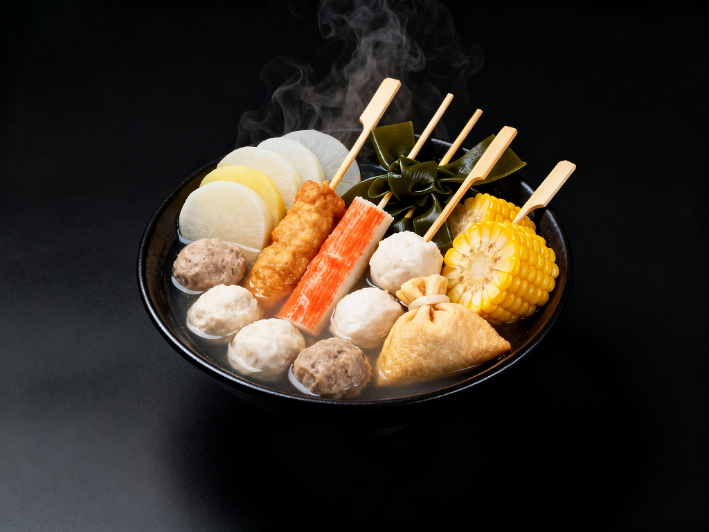 关东煮串串福袋图片菜单设计