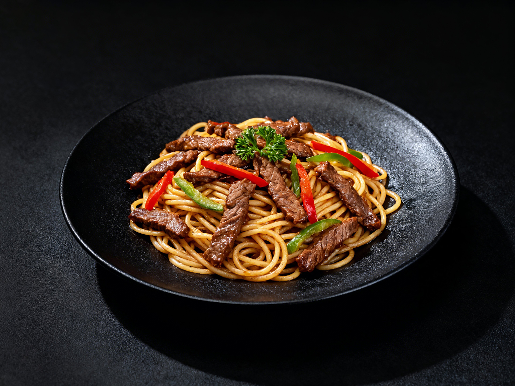 黑椒牛柳意面