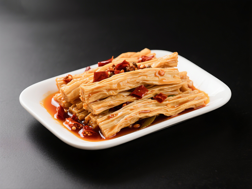 香辣卤豆皮腐竹皮