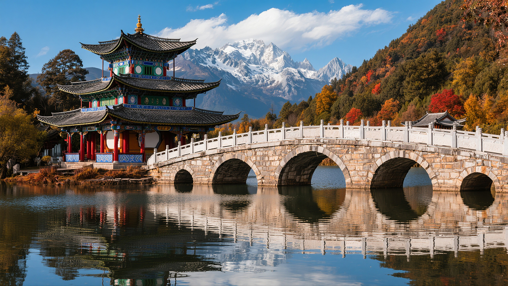 云南丽江黑龙潭