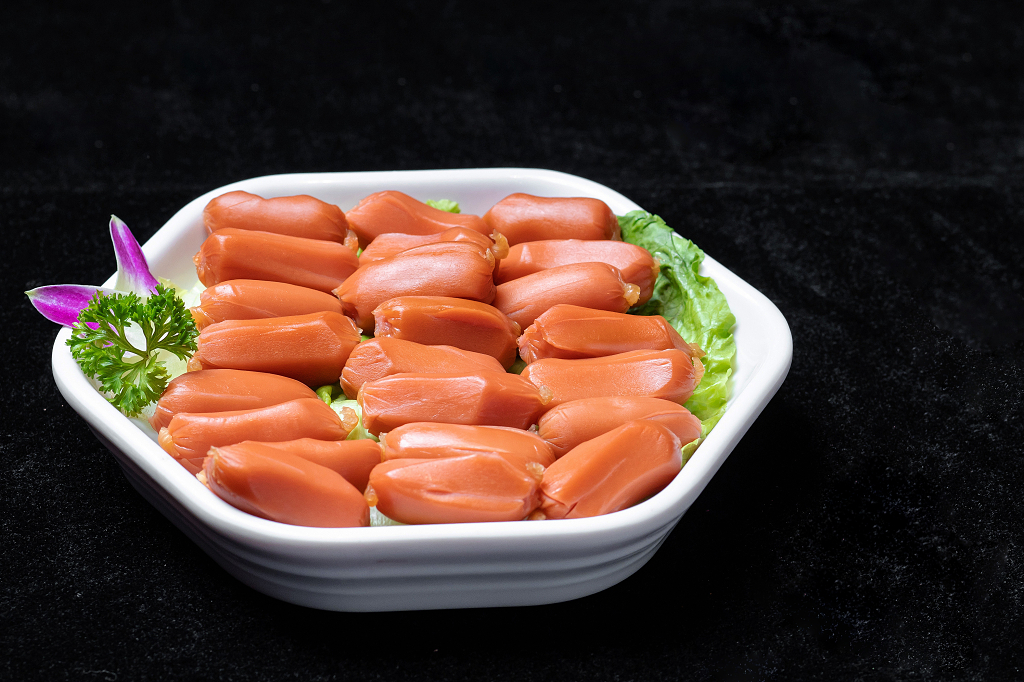 粒粒肠火锅配菜