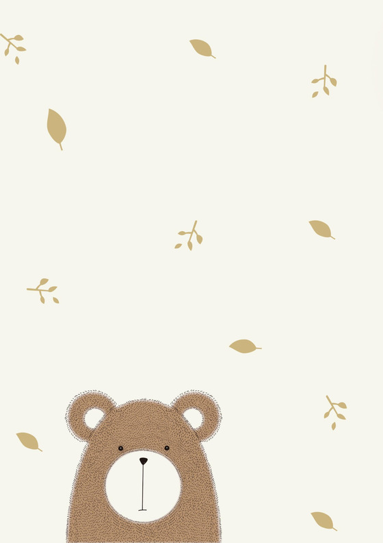 淡雅可爱word信纸模板背景