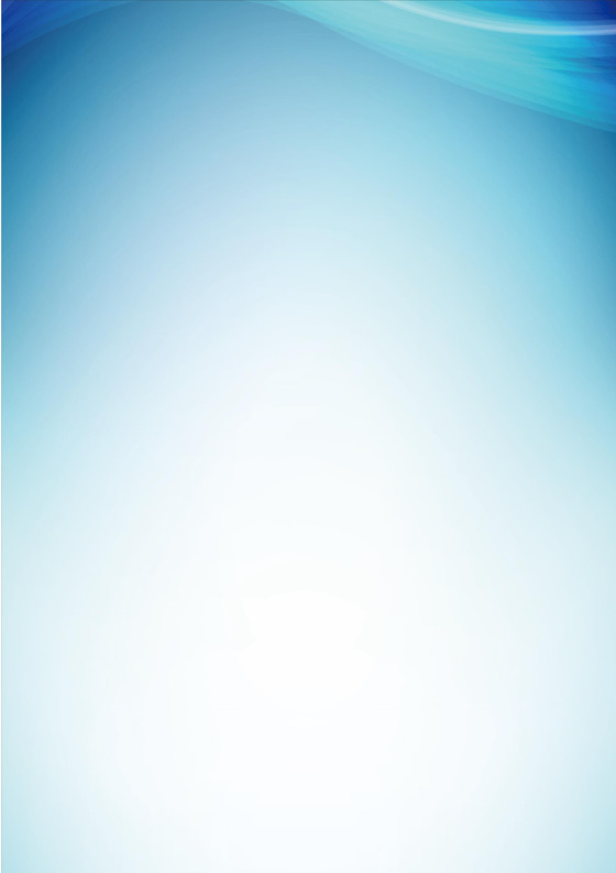 清新蓝A4文档信纸