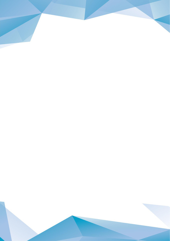 低多边形商务风信纸Word编辑矢量背景