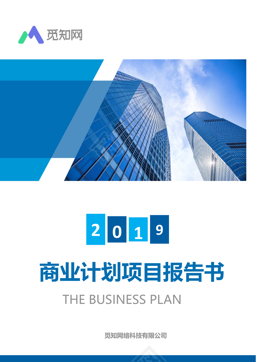 商业计划项目报告书word模板