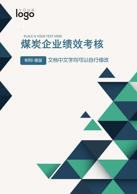 煤炭企业绩效考核全案Word文档