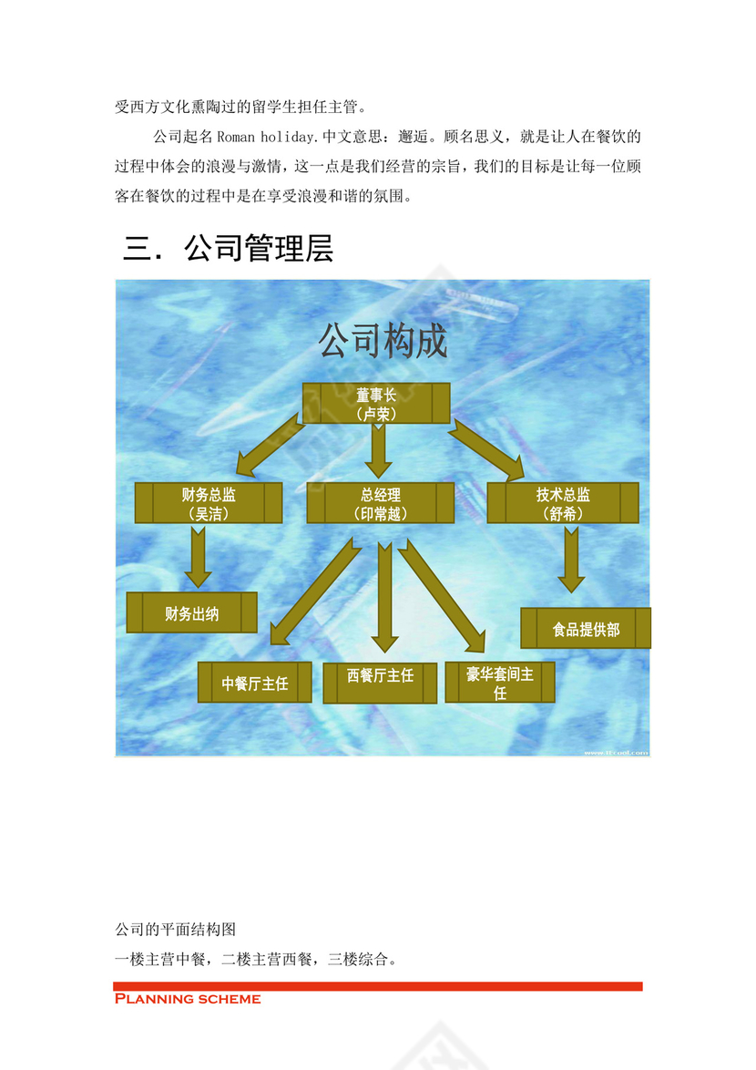 专业规范实用的商业策划书word模板