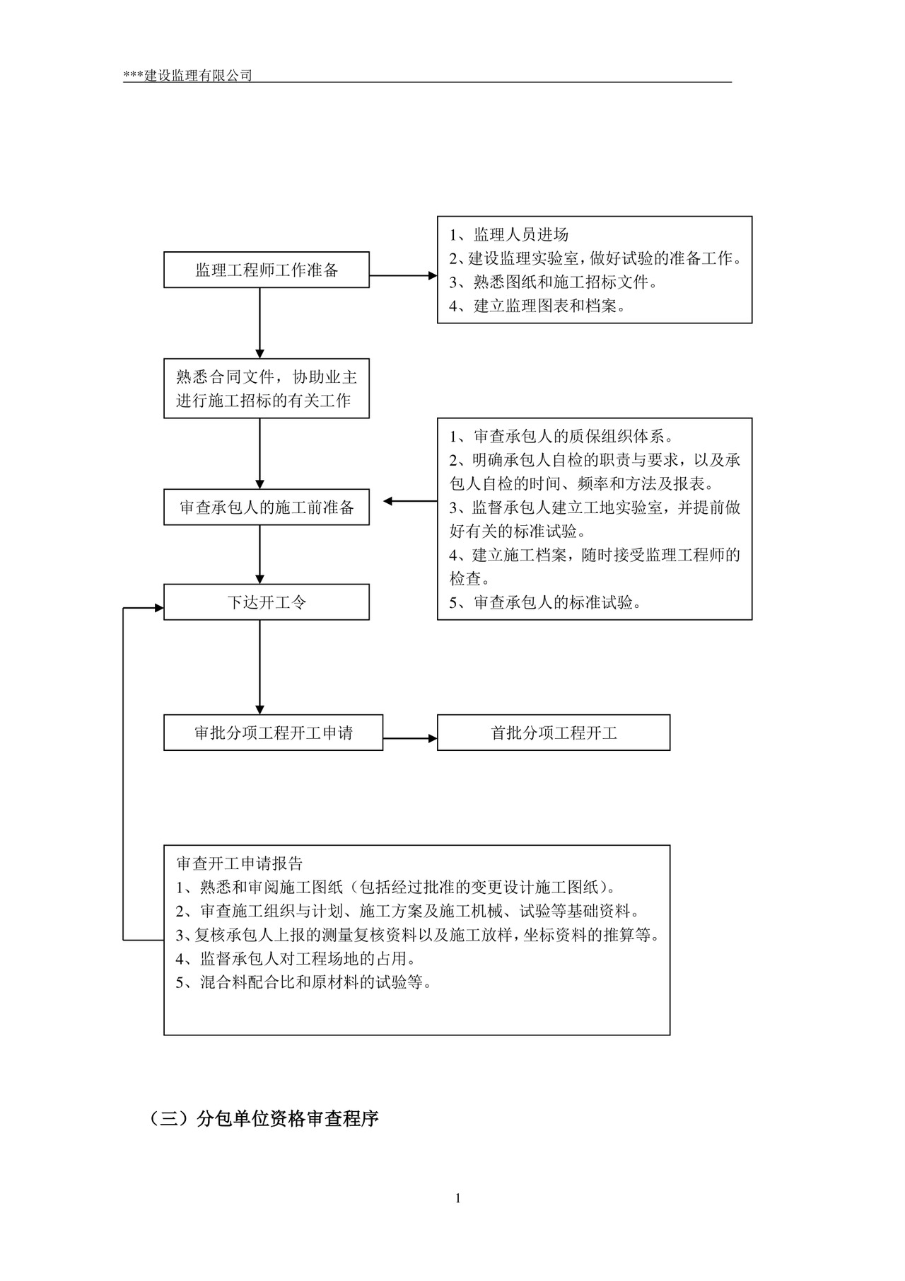 监理规划word模板