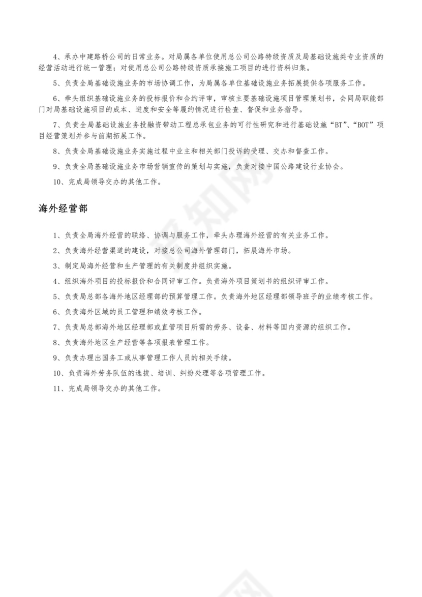 蓝色渐变简约部门岗位职责说明书word模板